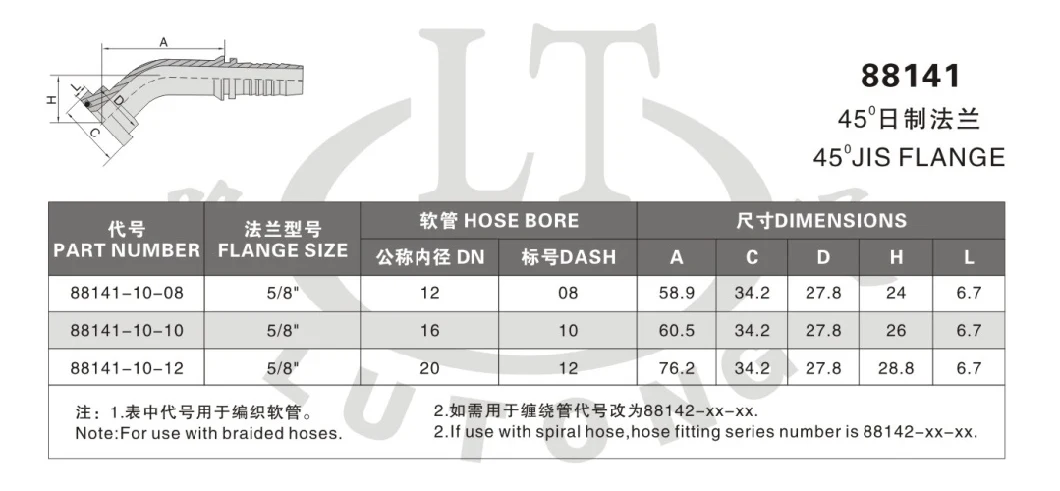 High Quality Hydraulic Hose SAE Flange Coupling Fitting