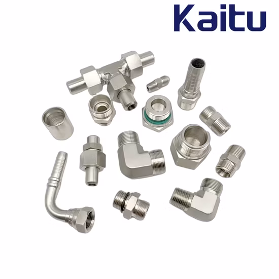 Метрические/Bsp/NPT/Orfs/SAE/Jic фитинги для гидравлических шлангов